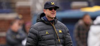 How Jim Harbaugh’s expected suspension impacts Michigan and Alabama’s National Championship odds