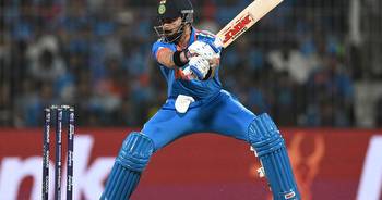 How much did Virat Kohli score today in India vs Bangladesh World Cup match?