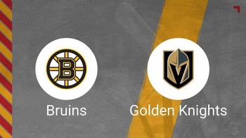 How to Pick the Bruins vs. Golden Knights Game with Odds, Spread, Betting Line and Stats
