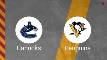 How to Pick the Canucks vs. Penguins Game with Odds, Spread, Betting Line and Stats