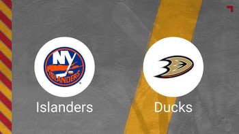 How to Pick the Islanders vs. Ducks Game with Odds, Spread, Betting Line and Stats
