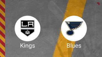 How to Pick the Kings vs. Blues Game with Odds, Spread, Betting Line and Stats