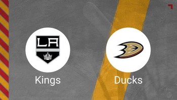 How to Pick the Kings vs. Ducks Game with Odds, Spread, Betting Line and Stats