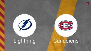 How to Pick the Lightning vs. Canadiens Game with Odds, Spread, Betting Line and Stats