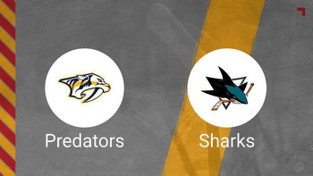 How to Pick the Predators vs. Sharks Game with Odds, Spread, Betting Line and Stats