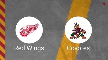 How to Pick the Red Wings vs. Coyotes Game with Odds, Spread, Betting Line and Stats