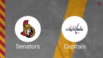 How to Pick the Senators vs. Capitals Game with Odds, Spread, Betting Line and Stats
