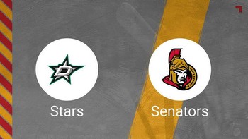 How to Pick the Stars vs. Senators Game with Odds, Spread, Betting Line and Stats