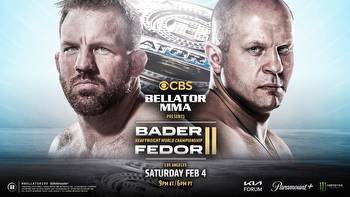 How to watch Bellator 290: Date, time, channel, live streams, odds & card for Ryan Bader vs. Fedor Emelianenko 2