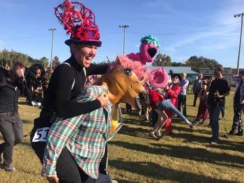 Human Horse Races to take off on Thanksgiving in Easton Park (with video)