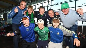Hundreds of rugby fans depart Cork Airport for Ireland and New Zealand's Paris showdown
