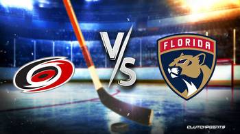 Hurricanes-Panthers Game 3 Odds: Prediction, pick, how to watch NHL Playoff game
