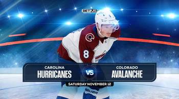 Hurricanes vs Avalanche Prediction, Stream, Odds, & Picks