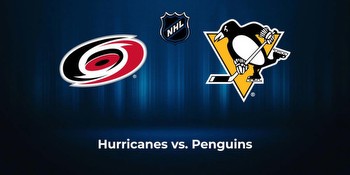 Hurricanes vs. Penguins: Odds, total, moneyline