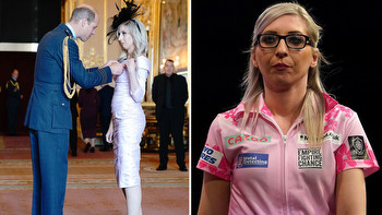 I won an MBE after becoming the queen of darts at Ally Pally