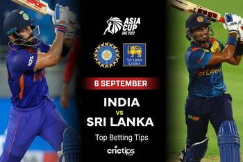 IND vs SL Betting Tips & Who Will Win This Match Of Asia Cup 2022