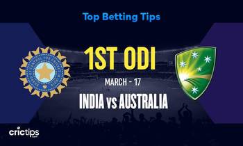 India vs Australia Betting Tips & Who Will Win 1st ODI