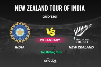India vs New Zealand Betting Tips & Who Will Win 2nd T20I