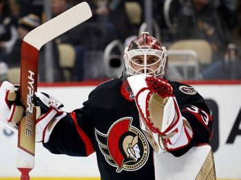 Injured starter Cam Talbot sent home, out at least three weeks as Senators prepare to face Seattle