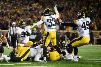 Iowa, Minnesota set betting record for lowest college football total