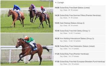 Irish Derby 2021 tips and today's racecard for Curragh Classic
