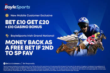 Irish Grand National 2023: Get money back as a free bet if your horse finishes 2nd to the SP favourite PLUS £30 bonus