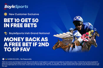 Irish Grand National 2023: Get money back as a free bet if your horse finishes 2nd to the SP favourite PLUS €50 bonus