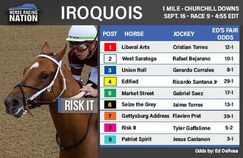 Iroquois fair odds: Derby trail starts with a 2-horse race