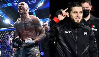 Islam Makhachev opens as a sizeable betting favorite for potential rematch with Charles Oliveira