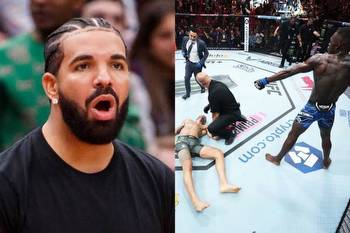 Israel Adesanya KOs Alex Pereira: How much money did Drake earn by betting on Israel Adesanya KO at UFC 287?