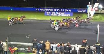 Italiano Vero placed first in Vincennes co-feature
