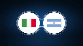 Italy vs. Argentina live stream, TV channel, start time, odds