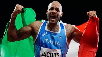Italy's Lamont Marcell Jacobs takes surprising gold in Olympic 100-meter race