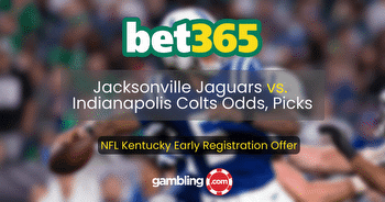 Jaguars vs. Colts NFL Odds, Picks & bet365 Kentucky Promo