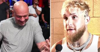 Jake Paul calls out 'b****' Dana White