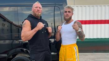 Jake Paul Flaunts Recent Meeting With WWE Superstar Brock Lesnar After Crown Jewel