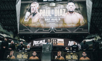 Jake Paul vs. Nate Diaz: How to Stream, Odds and Fight Card