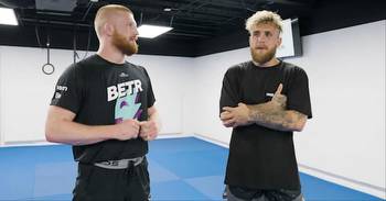 Jake Paul Wrestles With UFC Star Bo Nickal Ahead Of MMA Bow With The PFL This Year