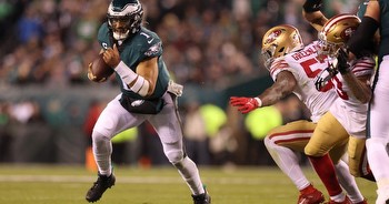Jalen Hurts NFL Player Props, Odds Week 13: Predictions for 49ers vs. Eagles