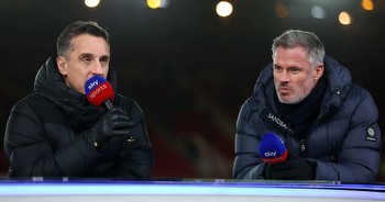 Jamie Carragher and Gary Neville disagree on Liverpool vs Arsenal prediction amid Anfield vow