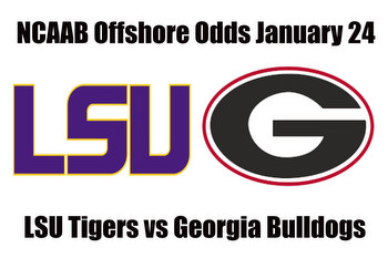 January 24th LSU vs Georgia NCAAB Offshore Betting Odds, Preview