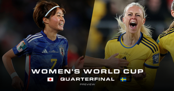 Japan vs Sweden prediction, odds, betting tips and best bets for 2023 Women's World Cup quarterfinal