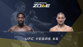 Jared Cannonier vs Sean Strickland at UFC Vegas 66