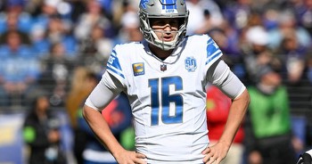 Jared Goff NFL Player Props, Odds Week 8: Predictions for Raiders vs. Lions