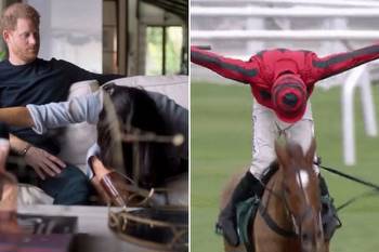 Jockey's 'Meghan Markle' celebration becomes the most recognisable since Frankie Dettori's flying dismount
