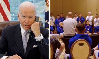 Joe Biden claims England World Cup rivals USA have 'some of the best players in the world'