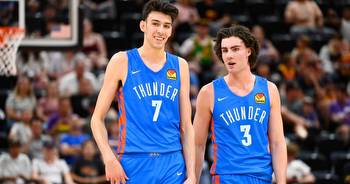 Josh Giddey tweets bold prediction about Thunder teammate Chet Holmgren, 2024 NBA Rookie of the Year race