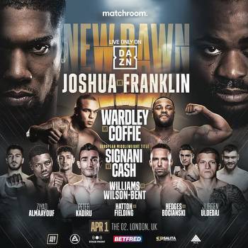 Joshua vs Franklin Undercard: Who Is Fighting Before The Main Event?