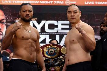 Joyce vs Zhang: Fight time, undercard, prediction, ring walks and latest betting odds