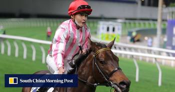 Keith Yeung escapes serious injury yet again after another nasty fall at Sha Tin